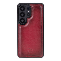 Funda de cuero Lucca Snap On para Samsung Galaxy S24 Ultra