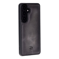 Funda de cuero Lucca Snap On para Samsung Galaxy S24 Plus