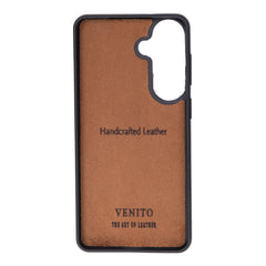 Funda de cuero Lucca Snap On para Samsung Galaxy S24 Plus