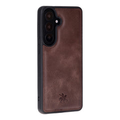 Funda de cuero Lucca Snap On para Samsung Galaxy S24 Plus