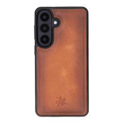 Funda de cuero Lucca Snap On para Samsung Galaxy S24 Plus