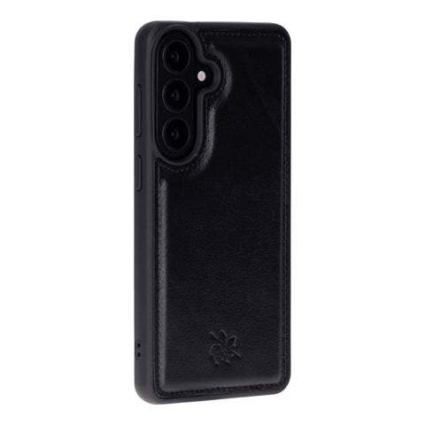 Funda de cuero Lucca Snap On para Samsung Galaxy S24 Plus