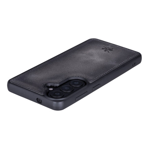Funda de cuero Lucca Snap On para Samsung Galaxy S24