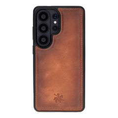 Funda de cuero Lucca Snap On para Samsung Galaxy S24 Ultra