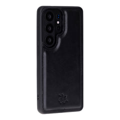 Funda de cuero Lucca Snap On para Samsung Galaxy S24 Ultra