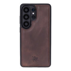 Funda de cuero Lucca Snap On para Samsung Galaxy S24 Ultra