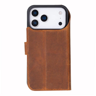 Magic iPhone 18 Pro Leather Detachable Wallet Case