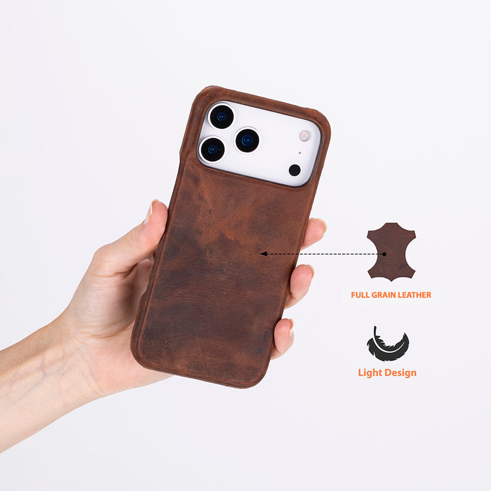 Ultimate Jacket Leather iPhone 17 Pro Max Case Tan Ultimate Jacket Leather iPhone 17 Pro Max Case Tan