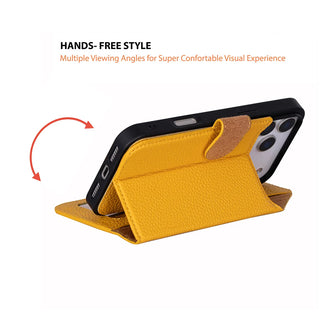 Magic iPhone 18 Pro Max Leather Detachable Wallet Case