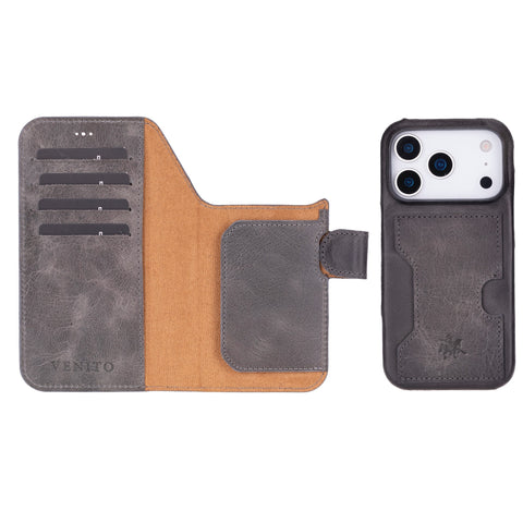 Florence RFID Blocking Leather Wallet Case for iPhone 17 Pro