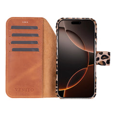Florence RFID Blocking Leather Wallet Case for iPhone 17 Pro