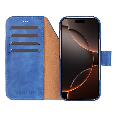 Florence RFID Blocking Leather Wallet Case for iPhone 17 Pro