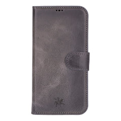 Funda tipo billetera de cuero con bloqueo RFID Florence para iPhone 15