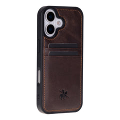 Capri Snap On Leather Wallet Case for iPhone 17