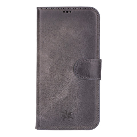 Funda tipo billetera de cuero con bloqueo RFID Florence para iPhone 15