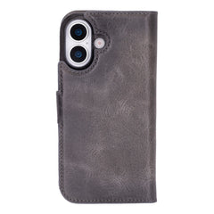 Funda tipo billetera de cuero con bloqueo RFID Florence para iPhone 15