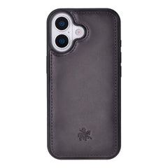 Lucca Snap On Leather Case for iPhone 17