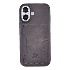 Funda tipo billetera de cuero con bloqueo RFID Florence para iPhone 15