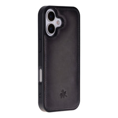 Lucca Snap On Leather Case for iPhone 17