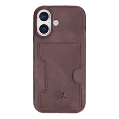 Funda tipo billetera de cuero con bloqueo RFID Florence para iPhone 15