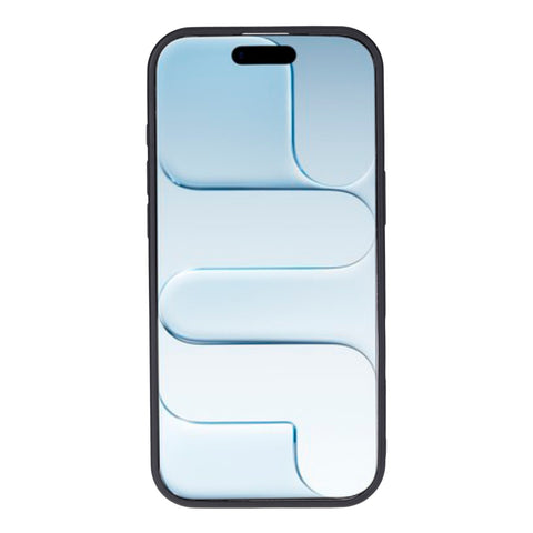 Funda tipo billetera de cuero Capri Snap On para iPhone 15 Plus