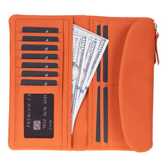 Vellure Leather Women's Handbag and Wallet Large