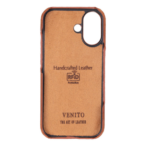 Funda tipo billetera de cuero con bloqueo RFID Florence para iPhone 15
