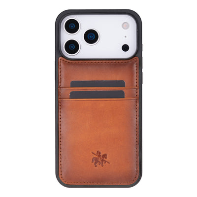 Capri Snap On Leather Wallet Case for iPhone 17 Pro