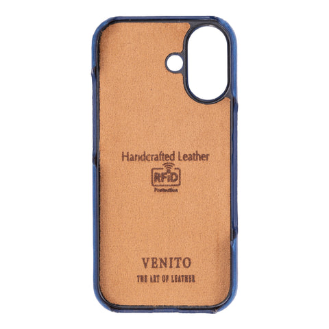 Funda tipo billetera de cuero con bloqueo RFID Florence para iPhone 15