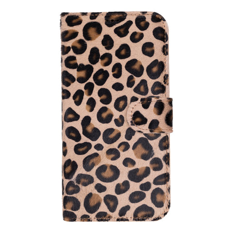 Funda tipo billetera de cuero con bloqueo RFID Florence para iPhone 15