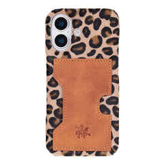Funda tipo billetera de cuero con bloqueo RFID Florence para iPhone 15