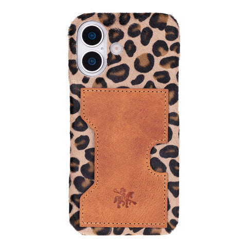 Funda tipo billetera de cuero con bloqueo RFID Florence para iPhone 15