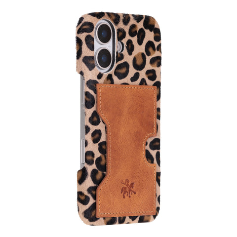 Funda tipo billetera de cuero con bloqueo RFID Florence para iPhone 15