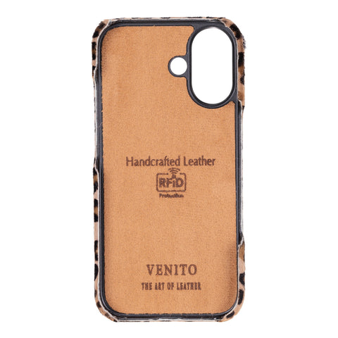 Funda tipo billetera de cuero con bloqueo RFID Florence para iPhone 15