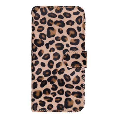 Funda tipo billetera de cuero con bloqueo RFID Florence para iPhone 15 Plus