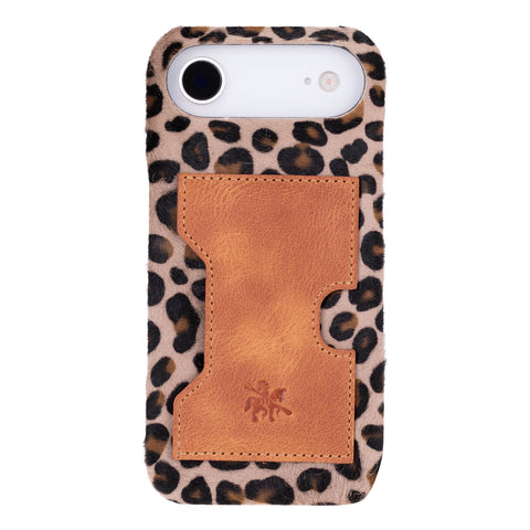 Funda tipo billetera de cuero con bloqueo RFID Florence para iPhone 15 Plus