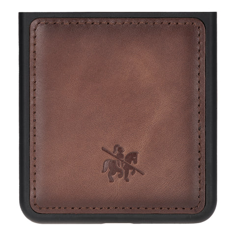 Lucca Snap-On Leather Case for Samsung Galaxy Z Flip 7