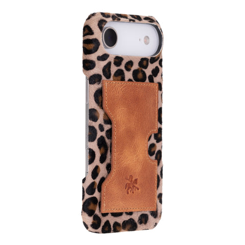 Funda tipo billetera de cuero con bloqueo RFID Florence para iPhone 15 Plus