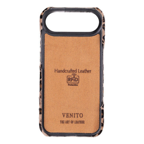 Funda tipo billetera de cuero con bloqueo RFID Florence para iPhone 15 Plus