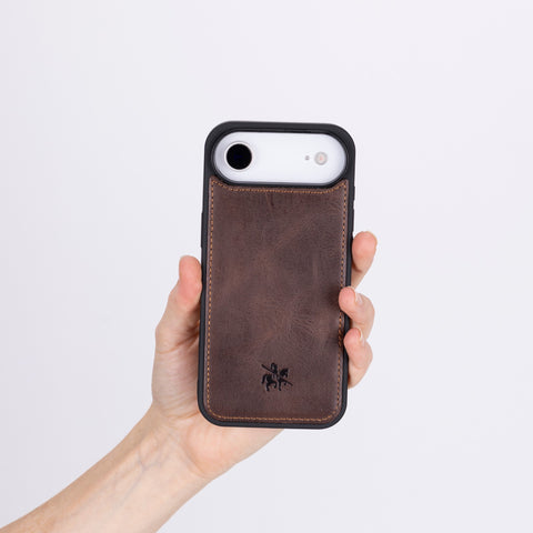 Lucca Snap On Leather Case for iPhone 17 Air