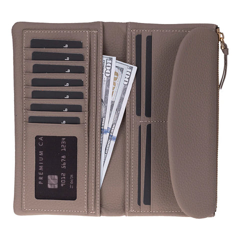 Vellure Leather Women's Handbag and Wallet Large