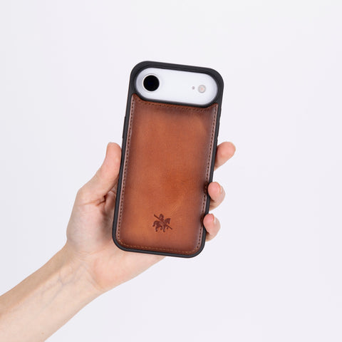 Lucca Snap On Leather Case for iPhone 17 Air