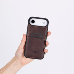 Capri Snap On Leather Wallet Case for iPhone 17 Air