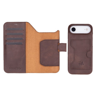Florence RFID Blocking Leather Wallet Case for iPhone 17 Air
