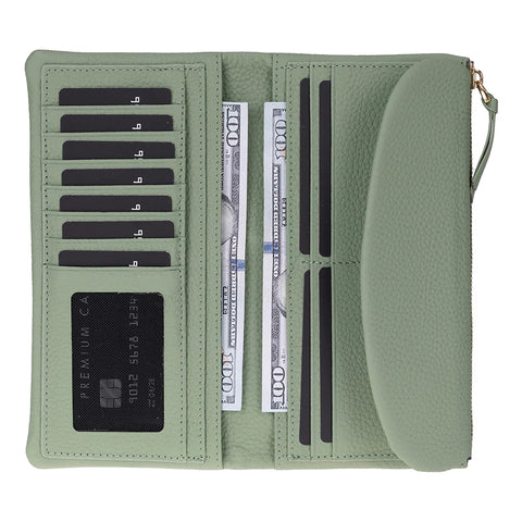 Vellure Leather Women's Handbag and Wallet Large