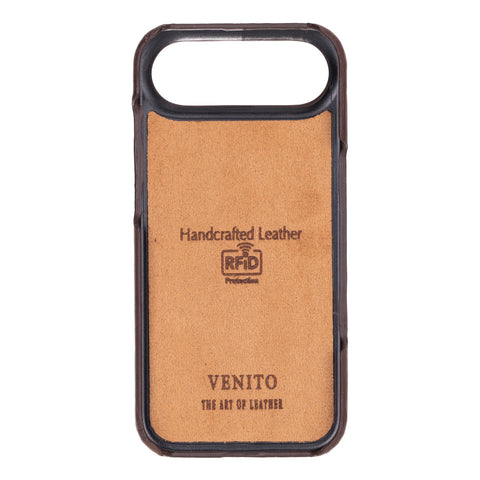 Funda tipo billetera de cuero con bloqueo RFID Florence para iPhone 15 Plus