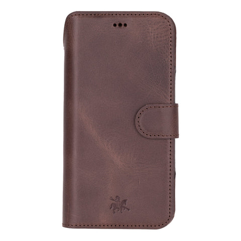 Funda tipo billetera de cuero con bloqueo RFID Florence para iPhone 15 Pro Max