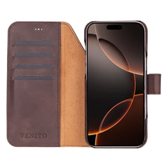 Florence RFID Blocking Leather Wallet Case for iPhone 17 Pro Max