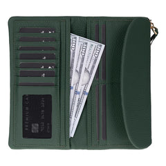 Vellure Leather Women's Handbag and Wallet Large