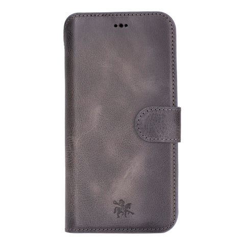 Funda tipo billetera de cuero con bloqueo RFID Florence para iPhone 15 Pro Max